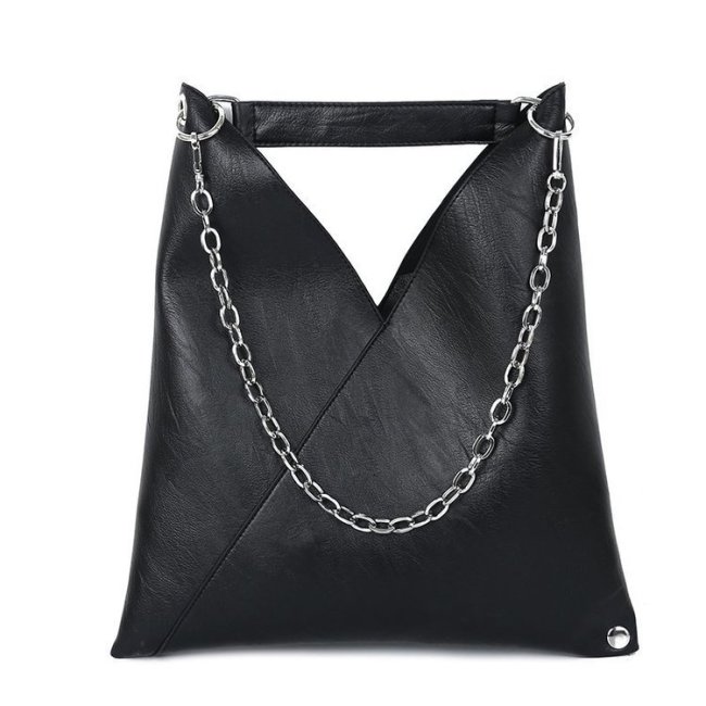 Wholesale Women Simple Style Metal Chain Large Capacity Shoulder Bag