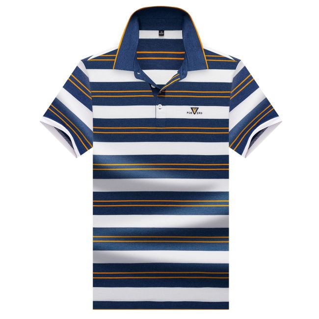 2021 Brand Polo Shirt Men Summer Short Sleeve Plus Size Homme Clothing Classic Luxury Designer High Quality Striped Fashion Tops