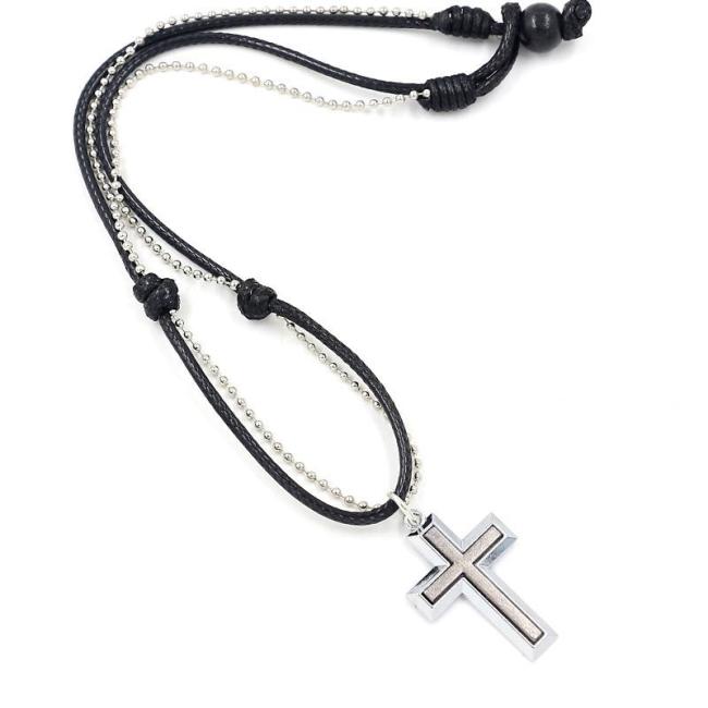 Men's Alloy Cross Necklace
