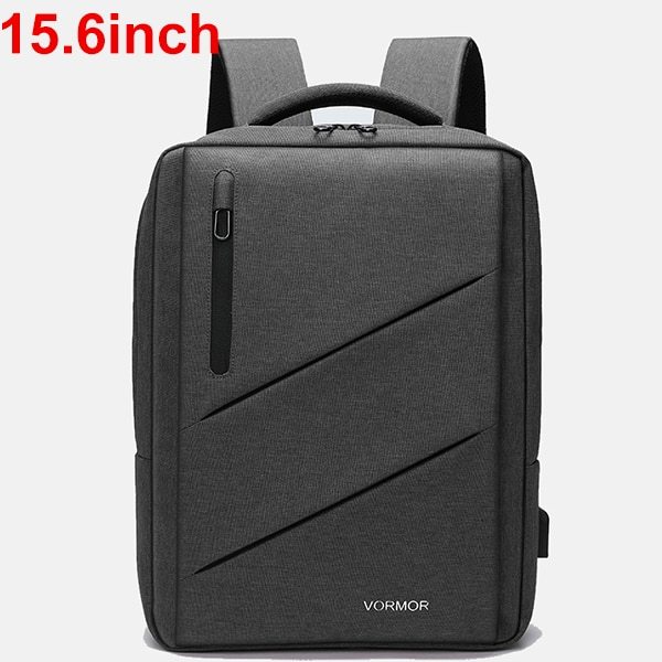 VORMOR Laptop Backpack Men 15 17 USB Charging School Bags Couple Business Women Travel Bags