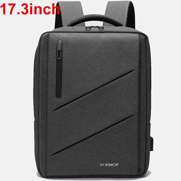 VORMOR Laptop Backpack Men 15 17 USB Charging School Bags Couple Business Women Travel Bags