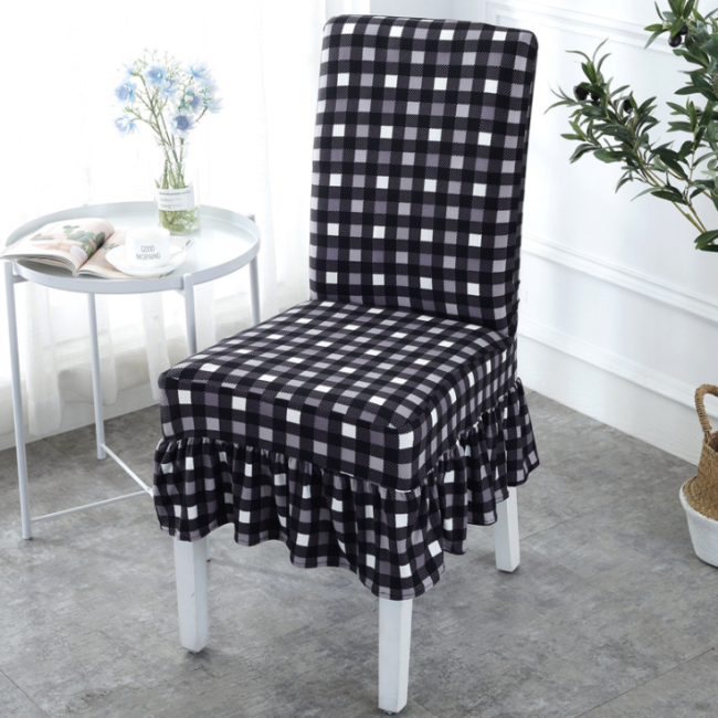 High Elasticity Waterproof Skirt Chair Cover