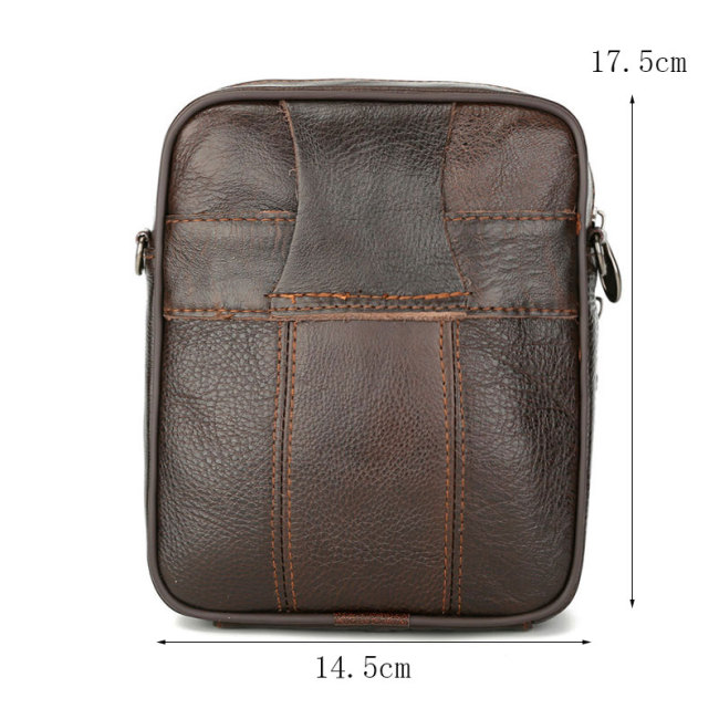 Casual Men Shoulder Bag Genuine Leather Crossbody Bags High Quality Male Bag Handbag Capacity Men Messenger Bags Tote Bag