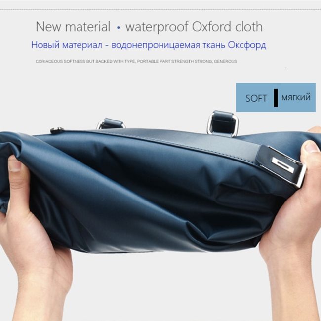 VORMOR Fashion Waterproof Men Handbag Laptop Shoulder Bags Men's Hand Bag Business Briefcase Bag Male 2019 New