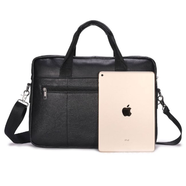 Casual Leather Men's Bag Genuine Leather Messenger Bag Men Shoulder Bags Male Laptop Briefcase Bag Capacity Men Handbag for male