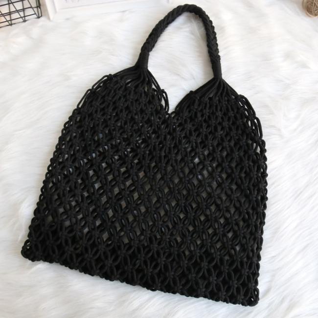 Wholesale Women Fashion Weaving Handle Bag