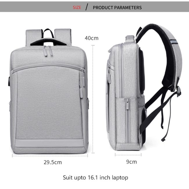 VORMOR Brand Laptop Backpack Women Anti-theft Waterproof School Backpacks USB Charging Business Men Travel Bag New 2021