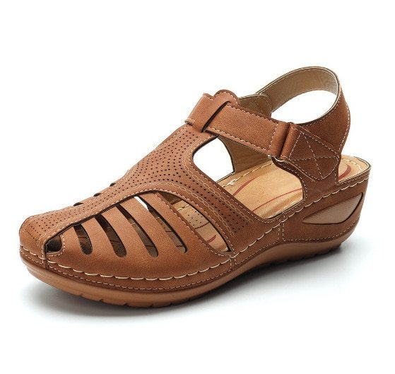 Woman Sandals Summer Shoes Vintage Wedge Sandals Casual Sewing Women Shoes Female Ladies Platform Retro Sandalias Plus Size