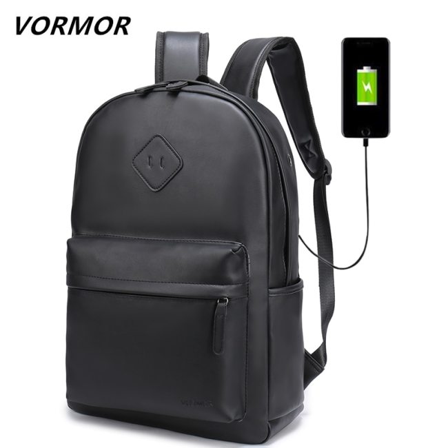 VORMOR New Men Backpack For Laptop 15.6 inches Backpack Large Capacity Student Backpack Casual Style Bag Waterproof