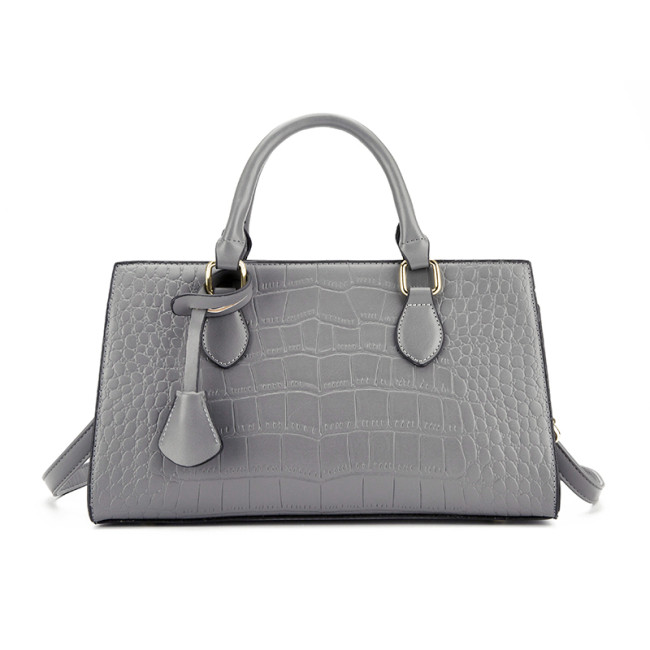 2 PCS SET Woman Leather Luxury Handbags Tote
