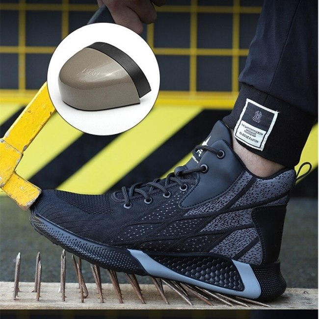 New Work Shoes Men Puncture-proof Work & Safety Boots Indestructible Work Sneakers Security Shoes Lightweight Winter Boots Men