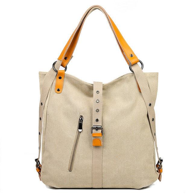 Canvas Handbags High Capacity Crossbody Bags for Women