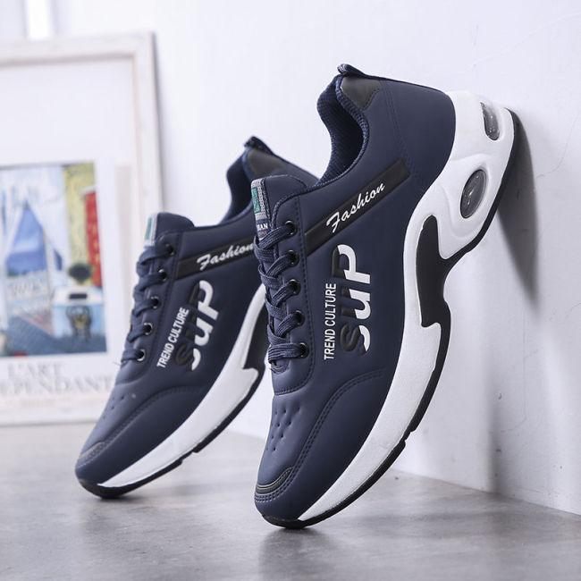 White Sneakers Men Casual Shoes Comfortable Vulcanize Shoes