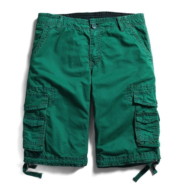 Men Summer Solid Military Cargo Shorts Men 2020 New Men Casual Cotton Shorts Loose Work Shorts Military Short Pants Plus Size 40