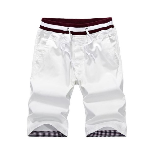 Luulla Brand New Men's 2020 Summer 100% Washed Cotton Casual Shorts Men Fashion Bermuda Beach Board Pockets Shorts Men 4XL Plus