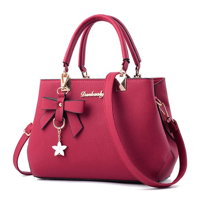 Driga New 2020 Elegant Shoulder Bag Women Designer Luxury Handbags Women Bags Plum Bow Sweet Messenger Crossbody Bag