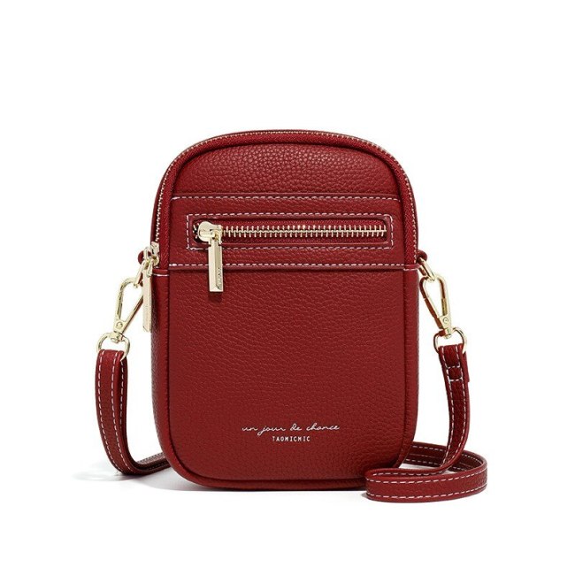 High Quality Leather Messenger Bag for Female Handbag Tote Mini Vintage Crossbody Bag Clutch Purse Small Women Shoulder Bag