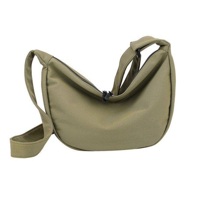 Geestock Nylon Ladies Messenger Bag Large Capacity Small Fresh Dumpling Bags for Women Simple Female Leisure Cross-body Bags