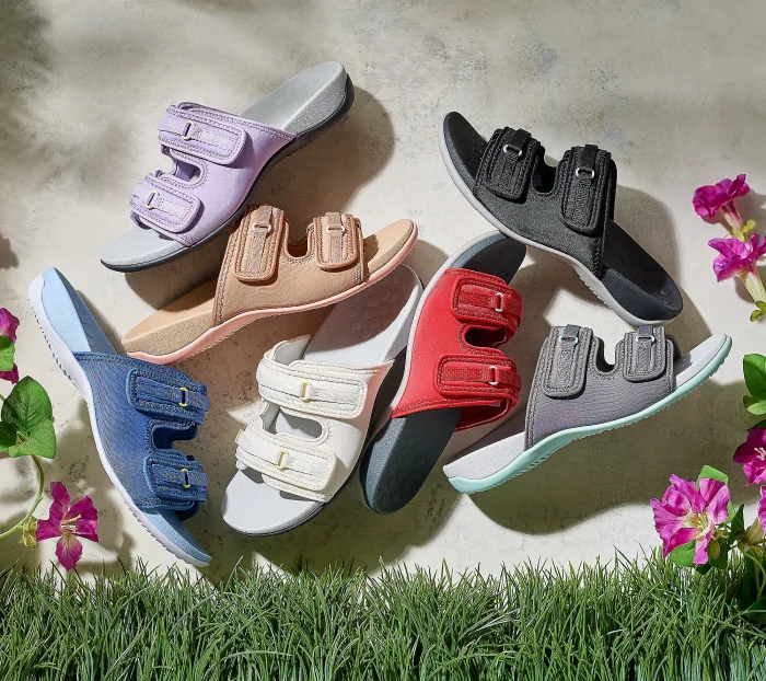 Adjustable Velcro Sport Slide Sandals