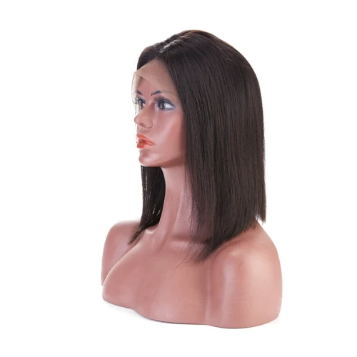 Virgin Bob Wig #1B Straight