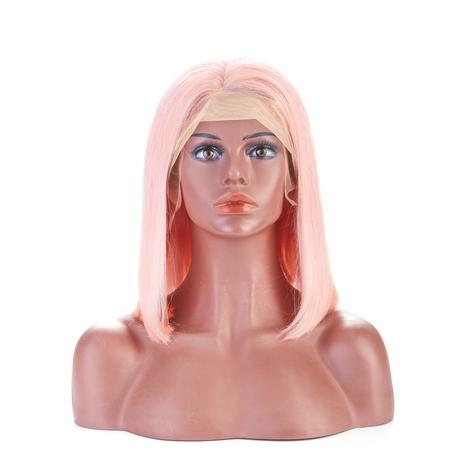 Virgin Bob Wig 180% #Pink