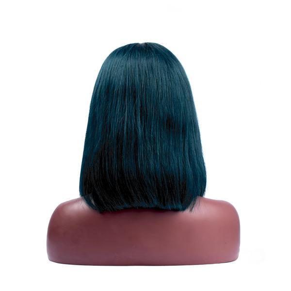 Virgin Bob Wig 180% #Dark Green