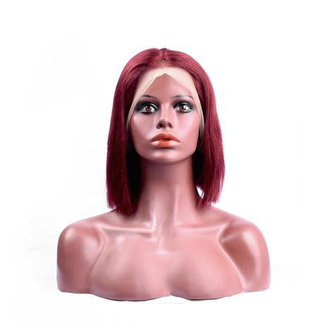 Virgin Bob Wig 180% #99j