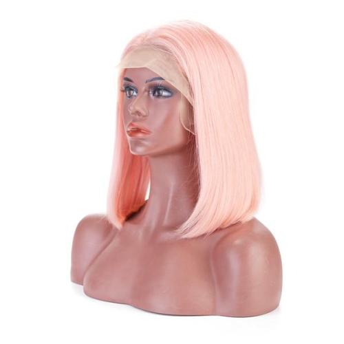 Virgin Bob Wig 180% #Pink
