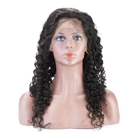 Top Virgin Full Lace Wig Deep Wave