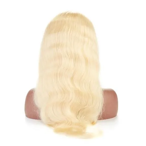 Top Virgin Closure Lace Wig Body Wave #613 (T-Lace)