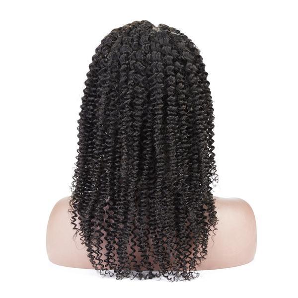 Top Virgin Front Lace Wig Kinky Curly (T-Lace)