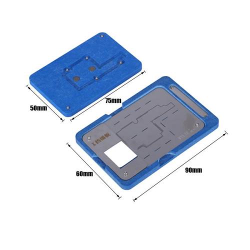 WYLIE B70 For iPhone X Middle-Level Motherboard Tin Plant Set Magnetic Fixed Plate Positioning Fixture Platform + Solder Paste