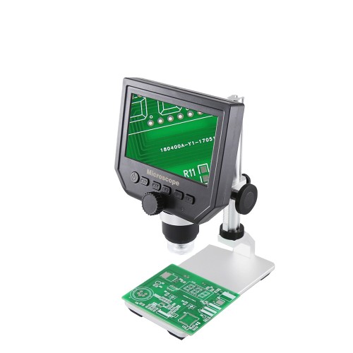 Portable 600X Digital USB Microscope Magnifier Al-alloy Stent 4.3  LCD Electron HD Video Microscopes Camera