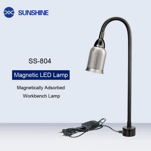 Sunshine SS-804 Magnetic LED Magnet base COB wick Lamp Aluminum lampshade Universal can Magnetically adsorbed