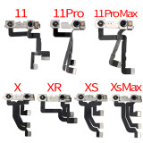 Front Camera for iPhone 6 6G 6S 6Plus Plus 7 8 plus x xr  xsmax 11 pro max Light Sensor Proximity Facing Small Cam Flex Cable Replacement Parts