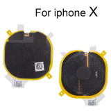 Volume Switch Flex Cable & Wireless Charging Chip Coil Replacement Partsfor iPhone 8G 8 Plus X XS Max 11 Pro Max  Charger Panel Sticker Flex Cable