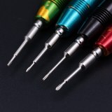 WYLIE  Multipurpose Precision Screwdriver Set Y 0.6 Fiver Point Star 0.8 Philips 1.2 T2  For iPhone Samsung Repair Tool Kit Set