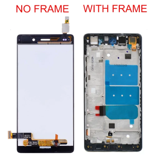 Huawei P8 Lite LCD Display Touch Screen Digitizer Assembly With Frame Replacement ALE-L04 ALE-L21 For 5.0  Huawei P8 Lite LCD