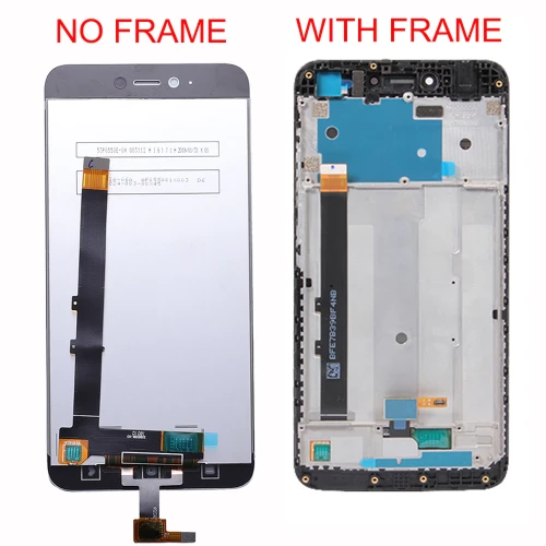 Display For XIAOMI Redmi Note 5A / Note 5A Prime LCD Touch Screen Digitizer With Frame Original Y1 / Y1 Lite Black White