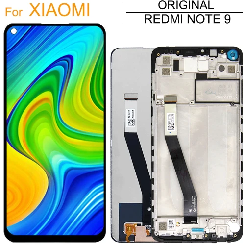 Original Display For Xiaomi Redmi Note 9 lcd redmi 10x LCD Touch Screen Digitizer Assembly For Redmi Note9 Display Screen