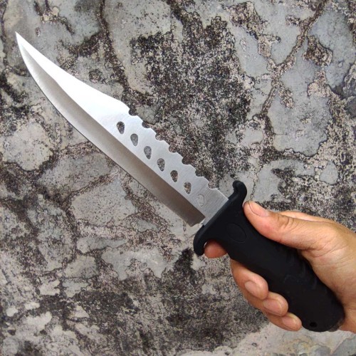 Fixed Blade Survival Knife, Hunting Camping Fishing Knife W/Sheath d3