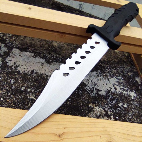 Fixed Blade Survival Knife, Hunting Camping Fishing Knife W/Sheath d3