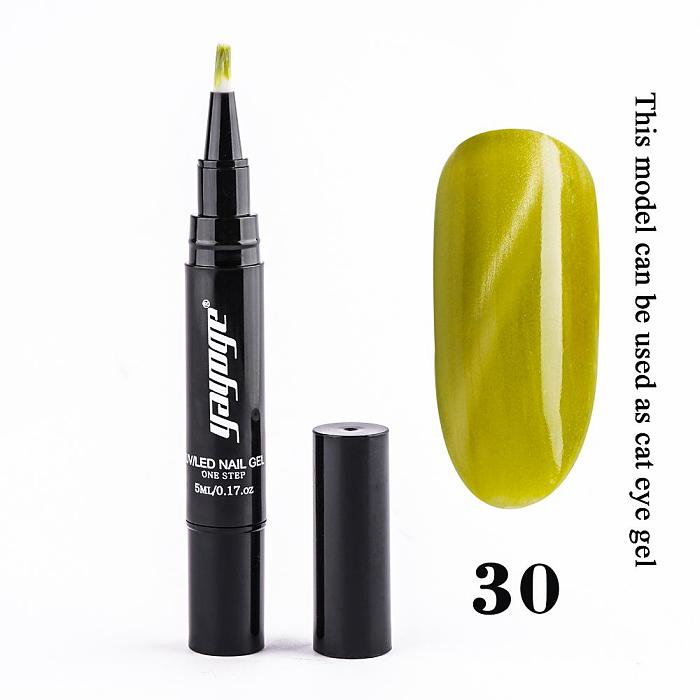 39 Colors Gel Nail Polish Pen UV LED One Step Gel No Need Base Top Coat