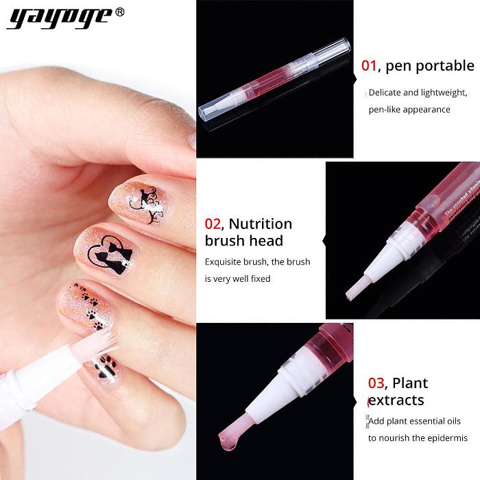 Lily Aroma Nail Nutrition Cuticle Revitalizer Oil Pen Finger Nourishing Liquid Noil-02