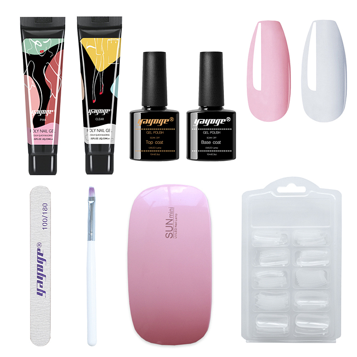 Poly Gel for Quick Nail Extension Starter Kit and Professional Nail Artist