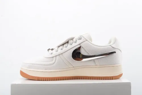 Travis Scott × Nike Air Force 1 Low “Sail”
