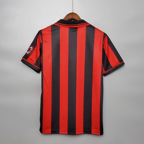 Retro 96/97 AC Milan home Soccer Jersey