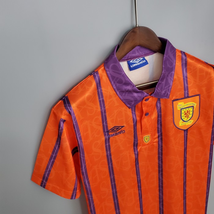 Retro Scotland 1994 away Soccer Jersey