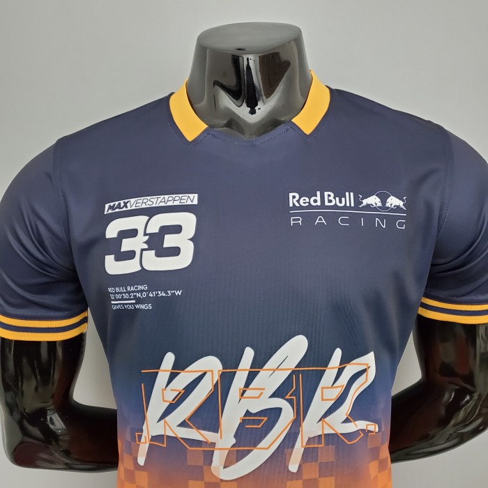 F1 Formula One racing suit 2021 Red Bull T-shirt s-5xl