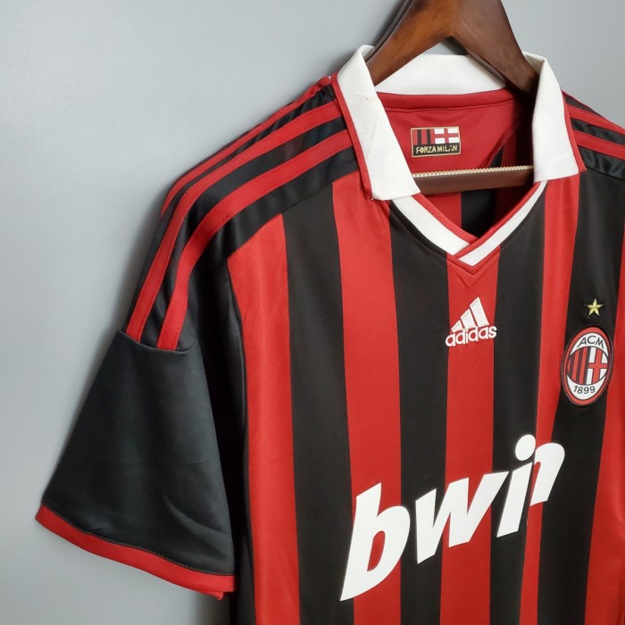 Retro 09/10 AC Milan home Soccer Jersey